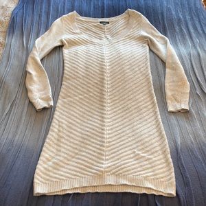 Dynamite XS light grey sweater dress